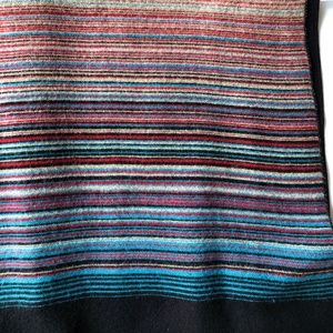 cashmere 2-sided oversized shall wrap scarf by BESS pashmina